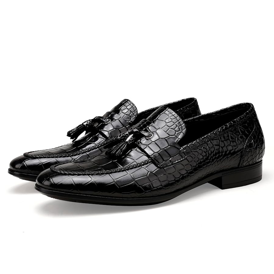 Amazon.com | GOLDEN COXES FAMILY Tassel Loafer for Mens